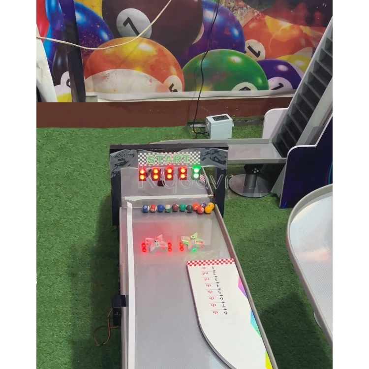 Fubeca diy custom billiard marbles pinball rolling bead rally maze run racing game F1 car simulation tournament marble track