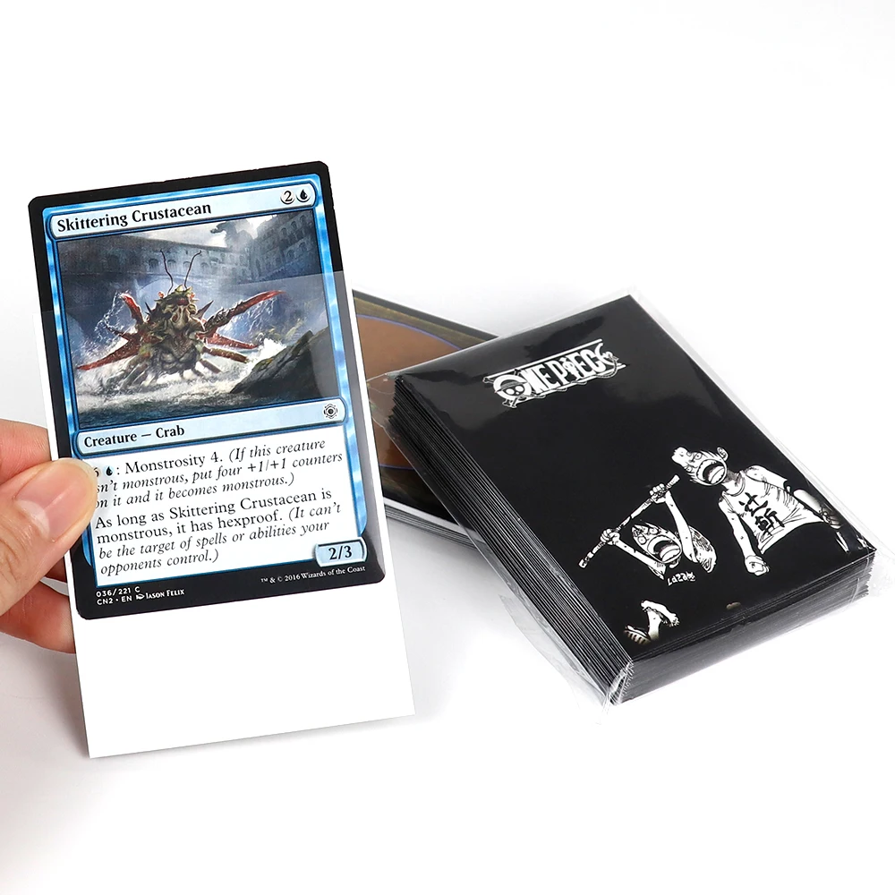 Custom Matte Back Art Card Sleeves Fashion Style Made from PP Material For MTG Standard Size Game Card