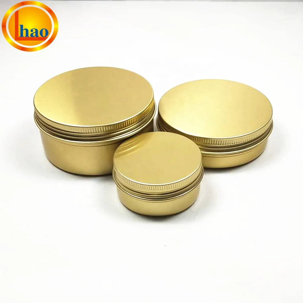 
200ml color Cream Aluminum Jar 
