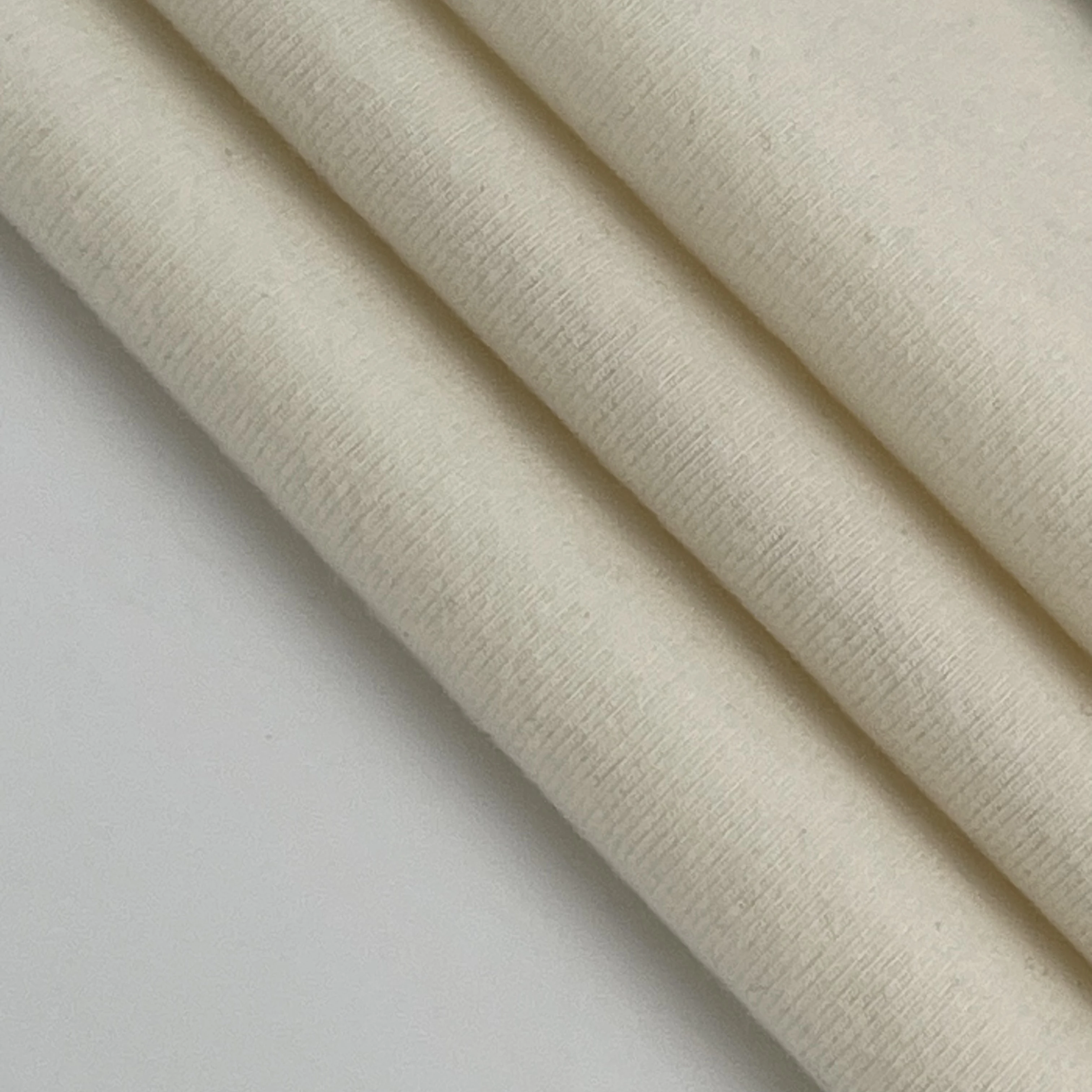 Acrylic fiber/cotton/modal/mulberry silk 1*1 ribbed arbitraily clipping knitted fabric 60S+30D