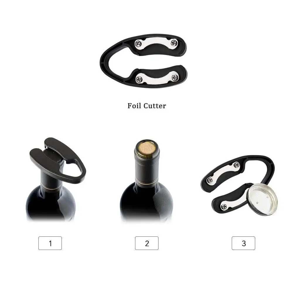 estuche sacacorchos tapon de vino y abridor juegos de regalo de abridor de sacacorchos de vino Rabbit Corkscrew