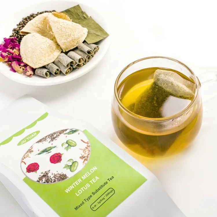 
The factory provide hot sell Winter melon lotus leaf tea Flower Dried tea bag 