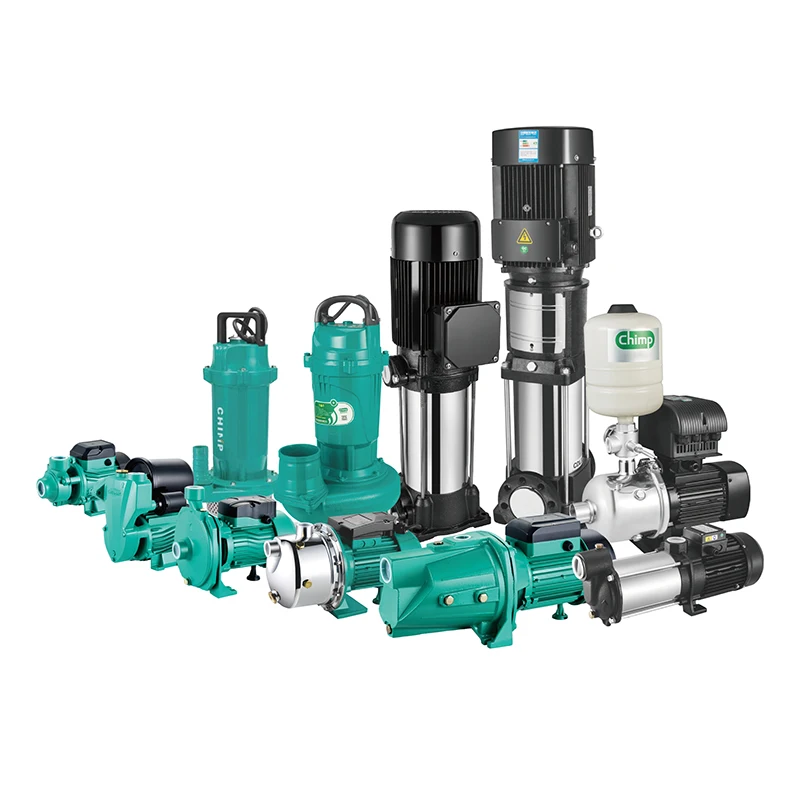 CHIMP Bomba De Agua Centrifuga 1.5KW 2HP Surface Household Booster Centrifugal Water Pump