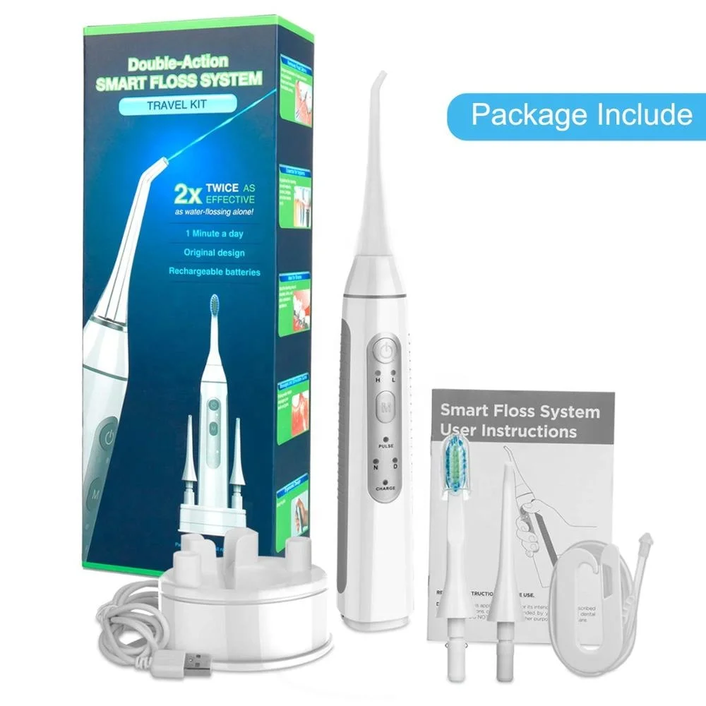 Portable Cordless Oral Irrigator USB Rechargeable Port Mini Travel Jet Electronic Water Flosser