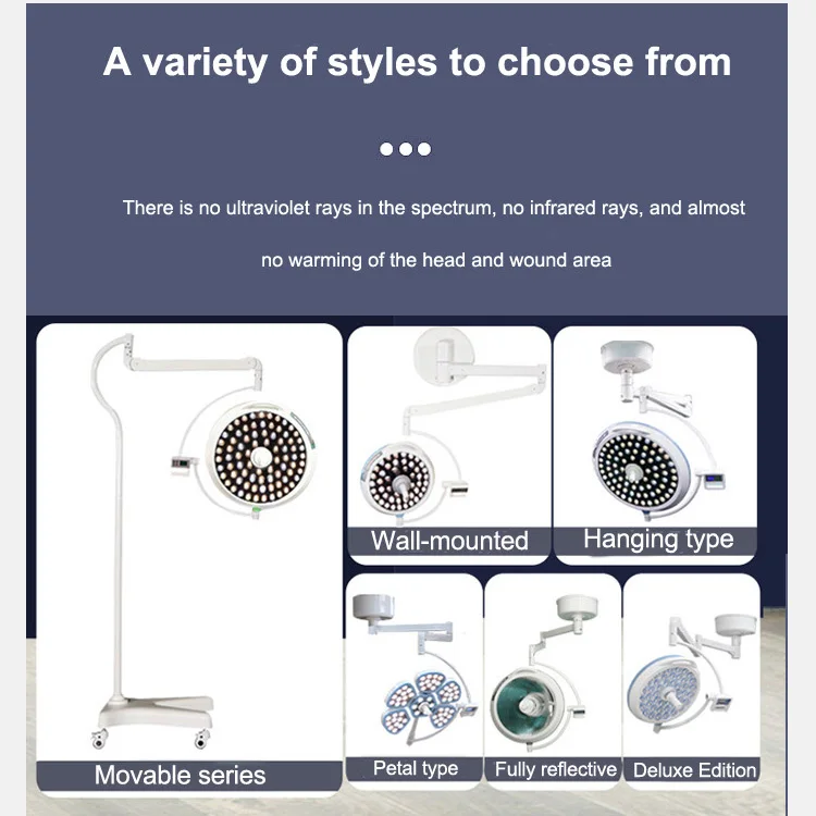 Hot Sales Single Dome Wall-mounted Shadowless Operating Surgery Lamp