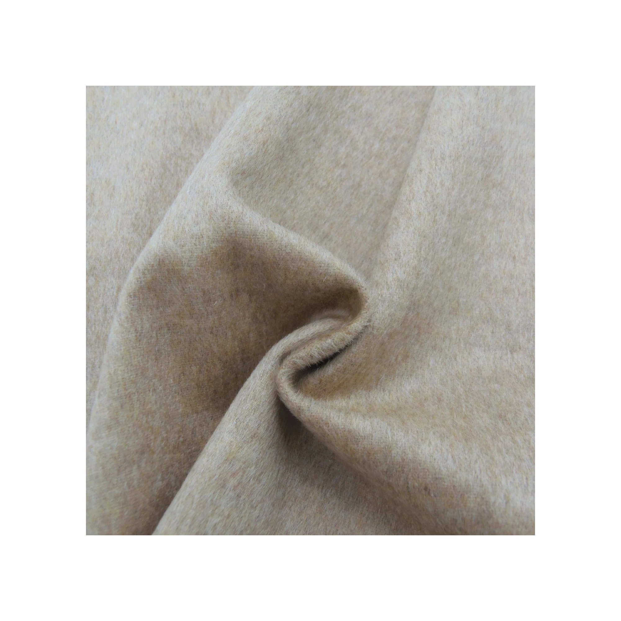 cashmere wool fabric light weight cut velvet woven fleece woolen fabrics for overcoat