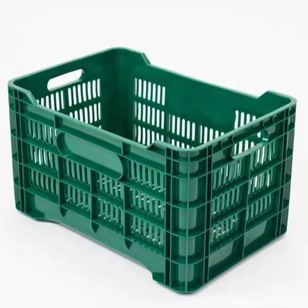plastic customized design vegetable box plastic crate fruit baskets storage Mango baskets