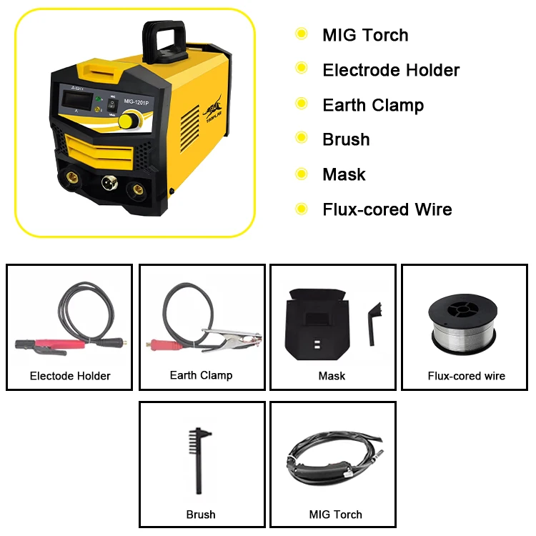 Chinese Mini Household Electronic Micro 110V Igbt Inverter Mig Welding Machines soldadores inverter mig 110v