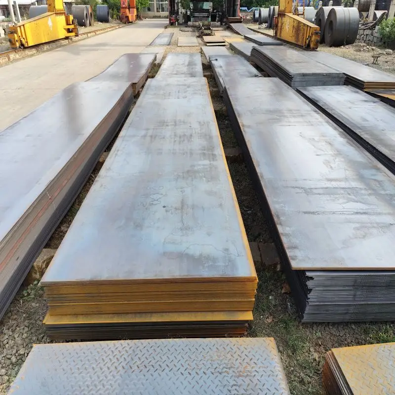 Hot Rolled 5-20mm Building Material Steel Sheet in Coil JIS Certified for Shipbuilding Welding with Bending Cutting Services