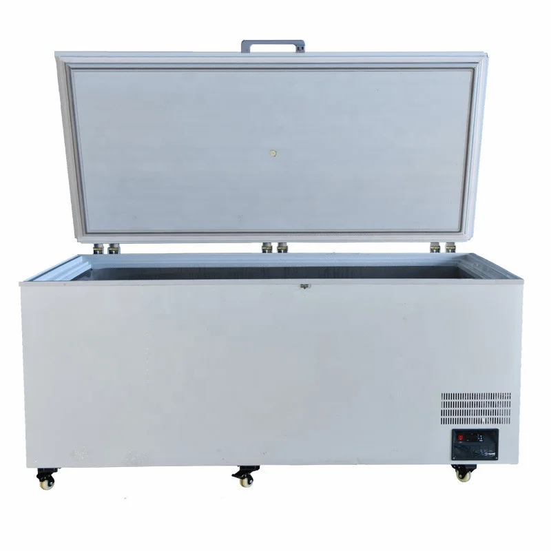 ULT FREEZER 570L Chest Freezer -60 Degree  Commercial Freezer horizontal Refrigeration  Equipment