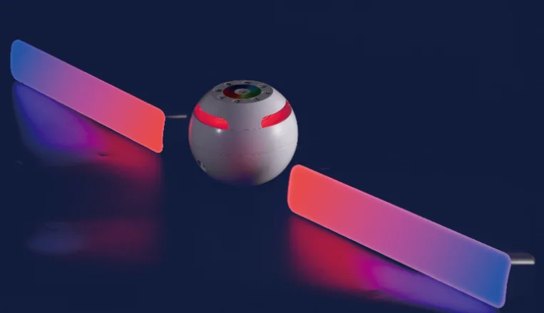 Smart RGB Pickup Music Rhythm Light Bar Wireless Sound Activated LED Ambiance Light Bar