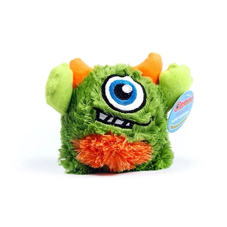 HiDREAM Q-monster with Chew Guard Tough Plush Dog Toy