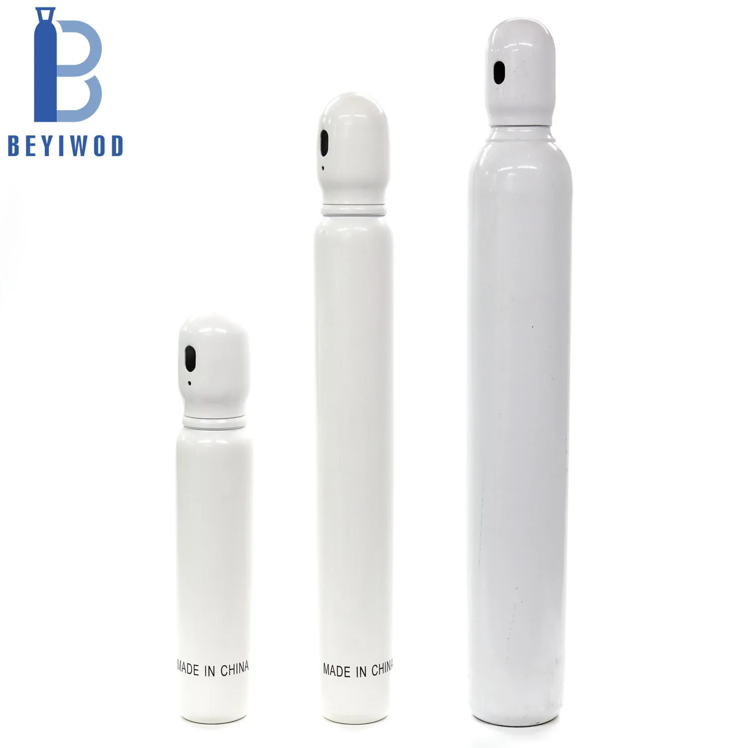 BEYIWOOD TPED  10L 40l 50l Steel Oxygen  bottle Small Portable Oxygen bottle Nitrogen Argon Gas Cylinder