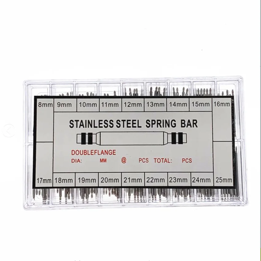 8-25mm Metal Watch Band Strap Spring Bars Watch Repair Tool for Watchmaker