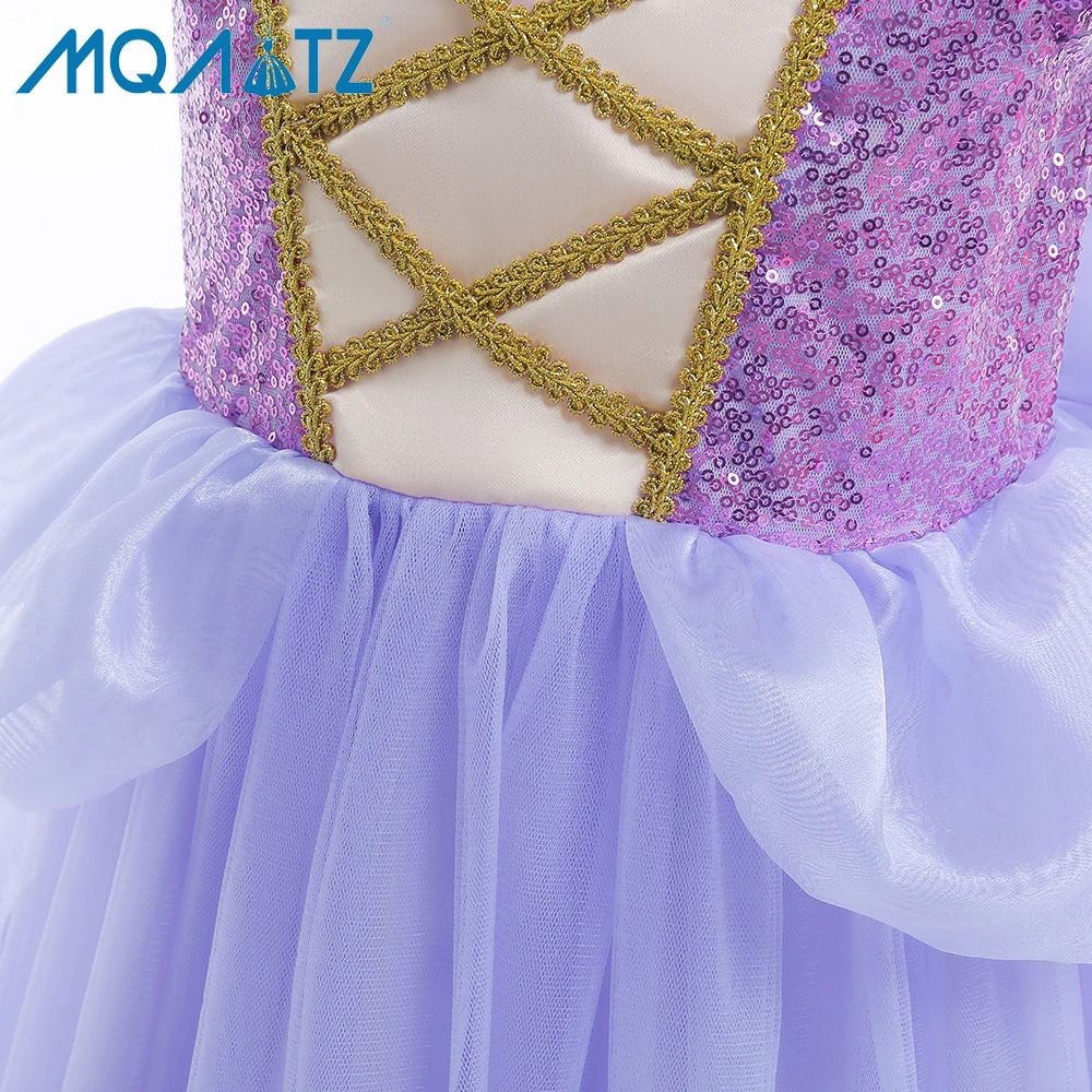 Summer Kids Girls Dresses Costume Princess Little Girl Cosplay Dress