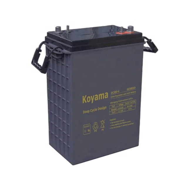 Высокоскоростная аккумуляторная батарея с глубоким циклом 380ah 6 В аккумулятор для чистки тележки гольфа L16E-AC 370ah