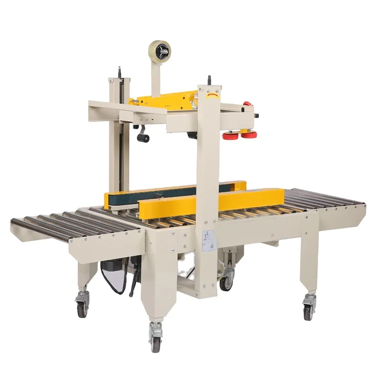 Mini Adhesive Tape Case Carton Box Corner Sealing Sealer Machine