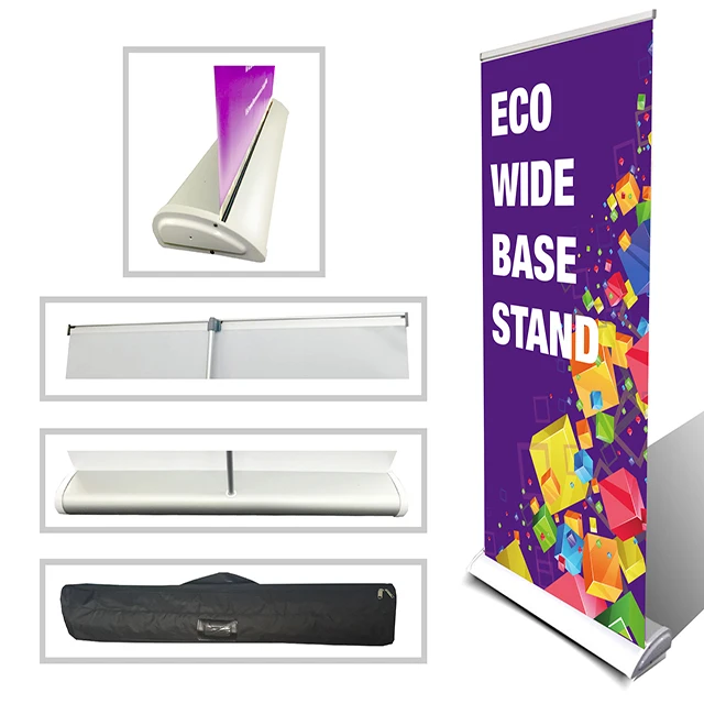 
custom cheap rollup banner stand pull up banner with printing 
