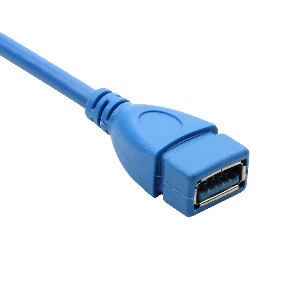 USB 3.0 Extension Cable USB3.0 A Male to Female 90 Degree Left & Right & Up &Down Angled Extender Black 20cm