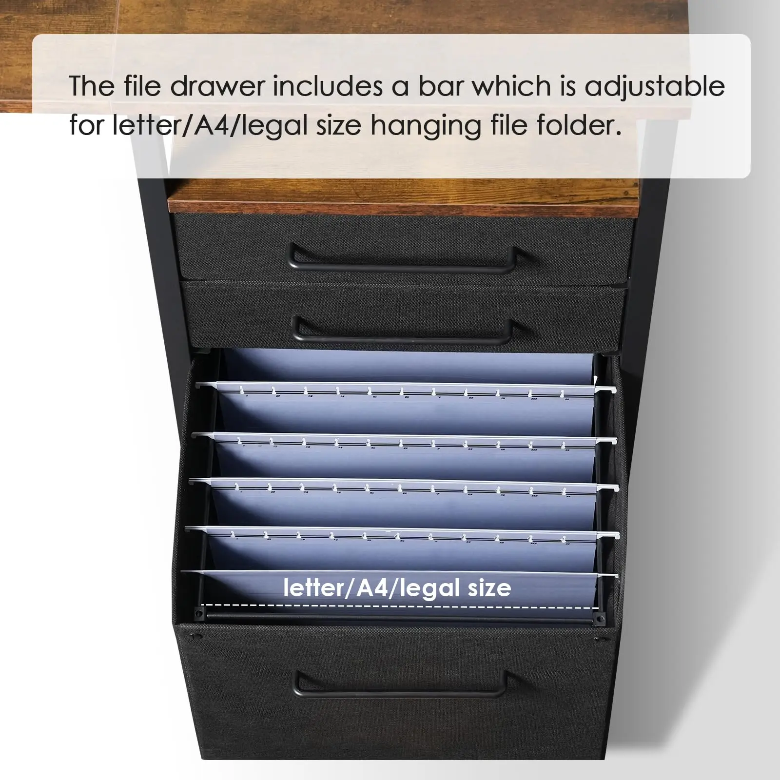 Small Desk with Drawers 40 inch Desk with Drawers and Shelves Computer Computer Desk with Storage