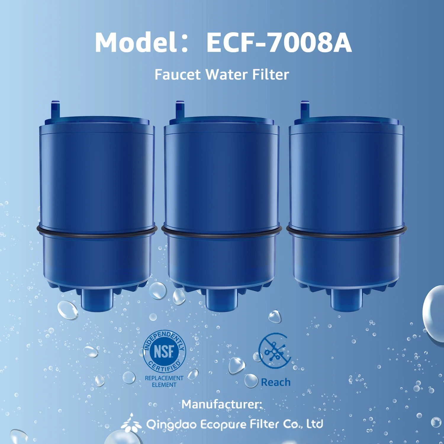 ECF-7008 кран замены фильтра для воды
