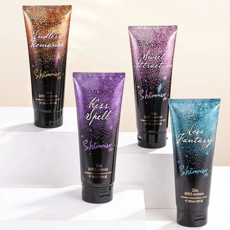 Factory Wholesale Private Logo The 1001 Senses 236ml Fragrance Cream Body Lotion Moisturizing Body Creams