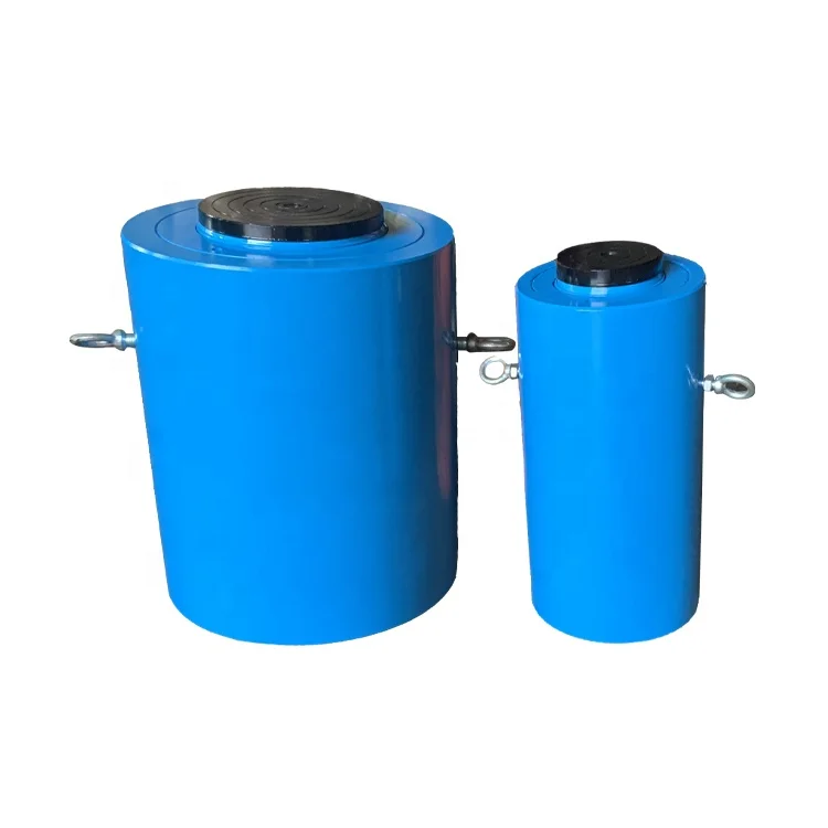 
Manufacturer Price 100 200 500 ton Double Acting Hollow Hydraulic Cylinder Hydraulic Jack for Bridge Construction 