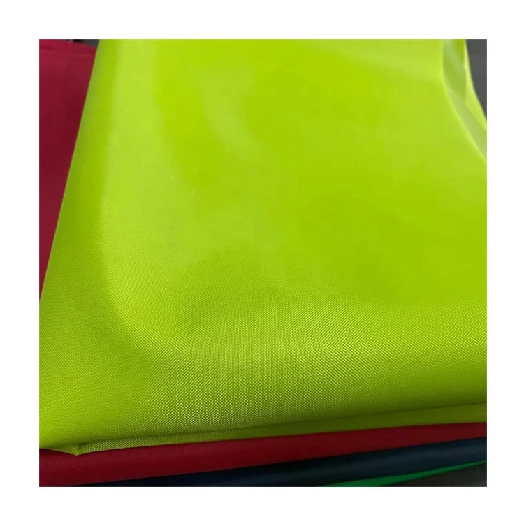 
Professional Manufacturer 210t PVC Coating Waterproof 100% Polyester Taffeta Fabric 