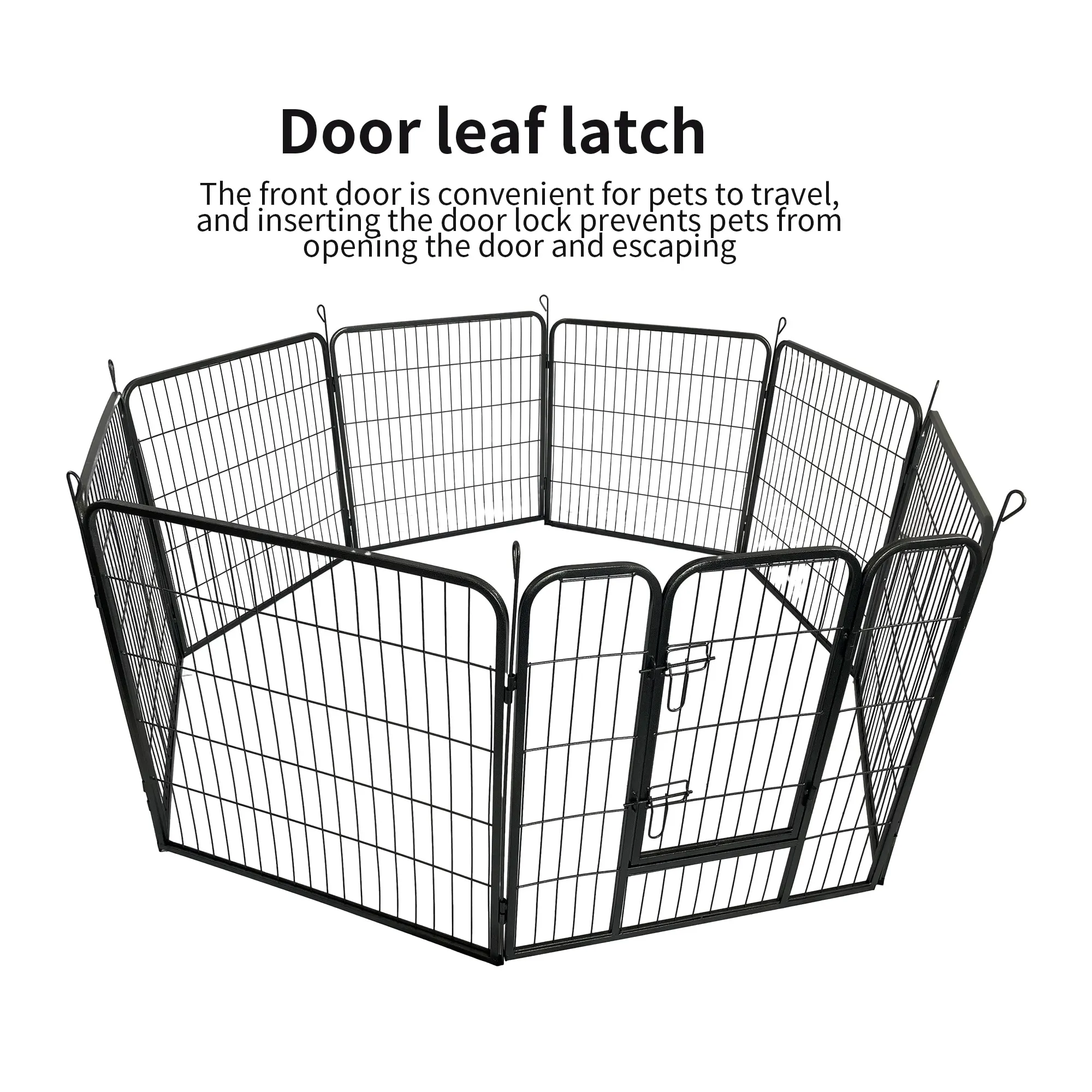 Wholesale Durable Wire Pet Fence Manufacturer-Grade Indoor Dog Play and Run Pens by Pets Gates & Pens