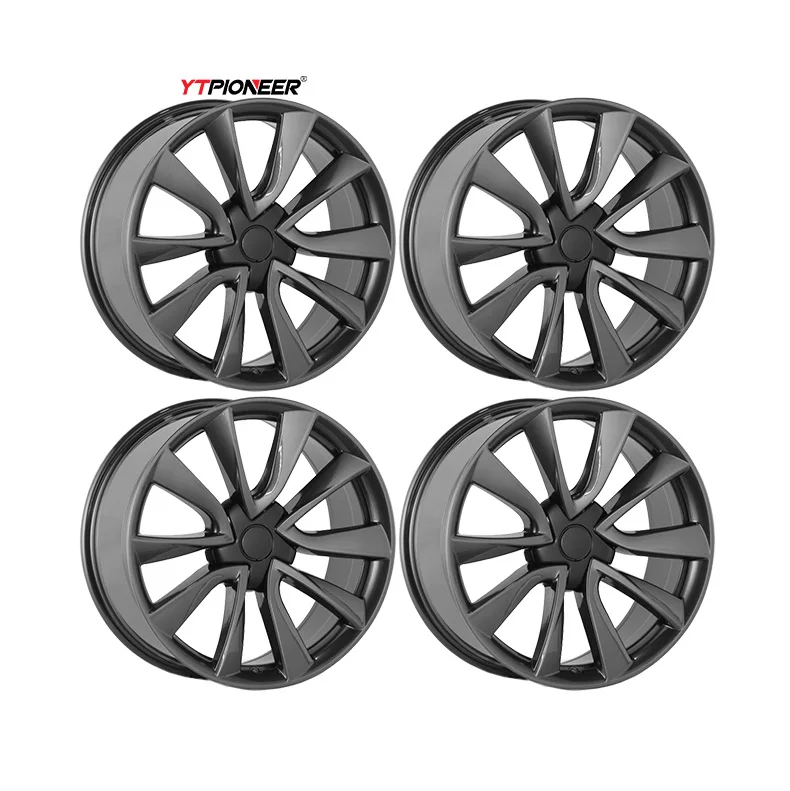 YTPIONEER hot sale tesla model 3 wheel rims tesla 19x8.5 ET35 PCD5-114.3 CB64.1tesla model 3 wheel caps for tesla wheels model 3
