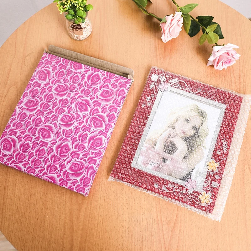 Custom size 5/6/7/8/10/A4 inch creative luxury wedding crystal glass photo frame