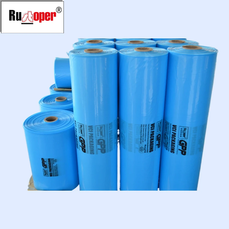 VCI protective film wrap for multi-metals,VCI plastic film wrapper