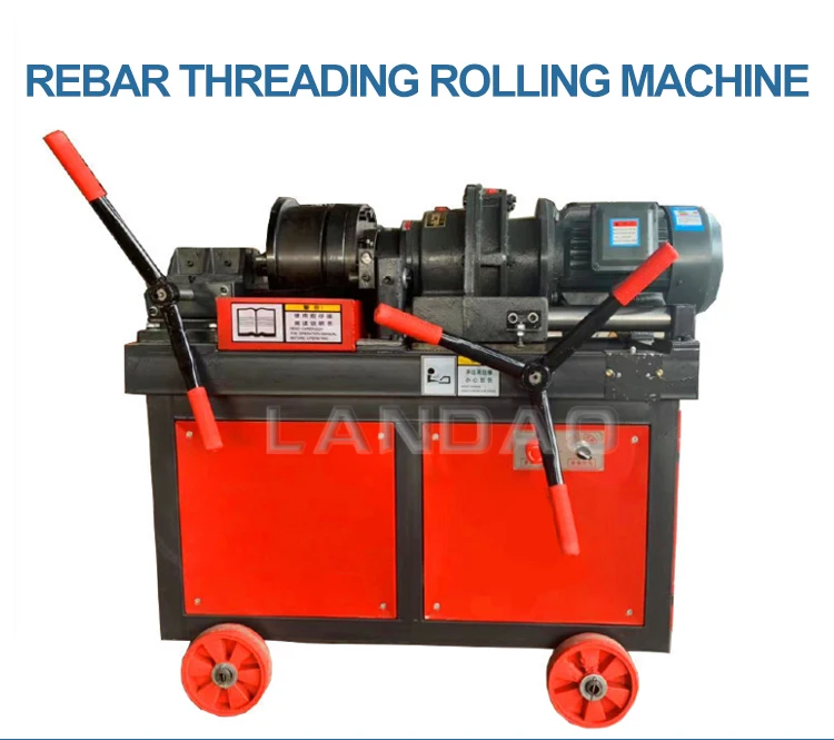 Steel bar Threading Machine high speed rebar threading machine