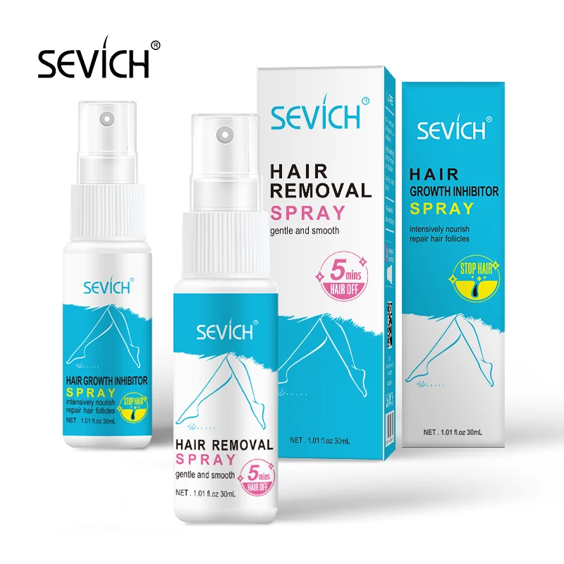 Полупостоянный спрей для удаления волос, ингибитор роста волос, спрей для мужчин и женщин