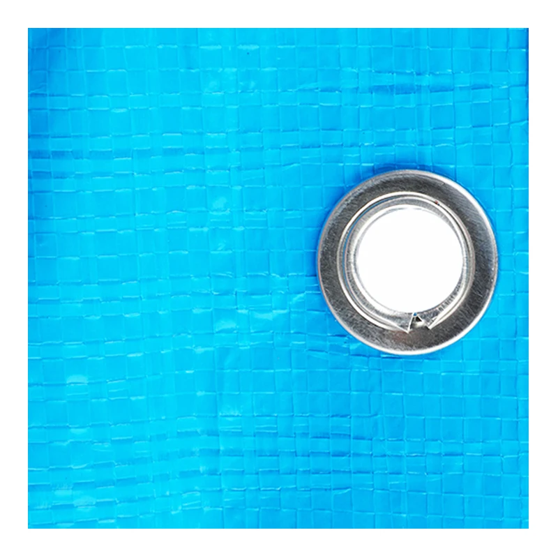 Light blue color fabric tarpaulin 100% polypropylene Coated Double Sides hdpe Tarpaulin covers  Hot sale Africa Uganda market