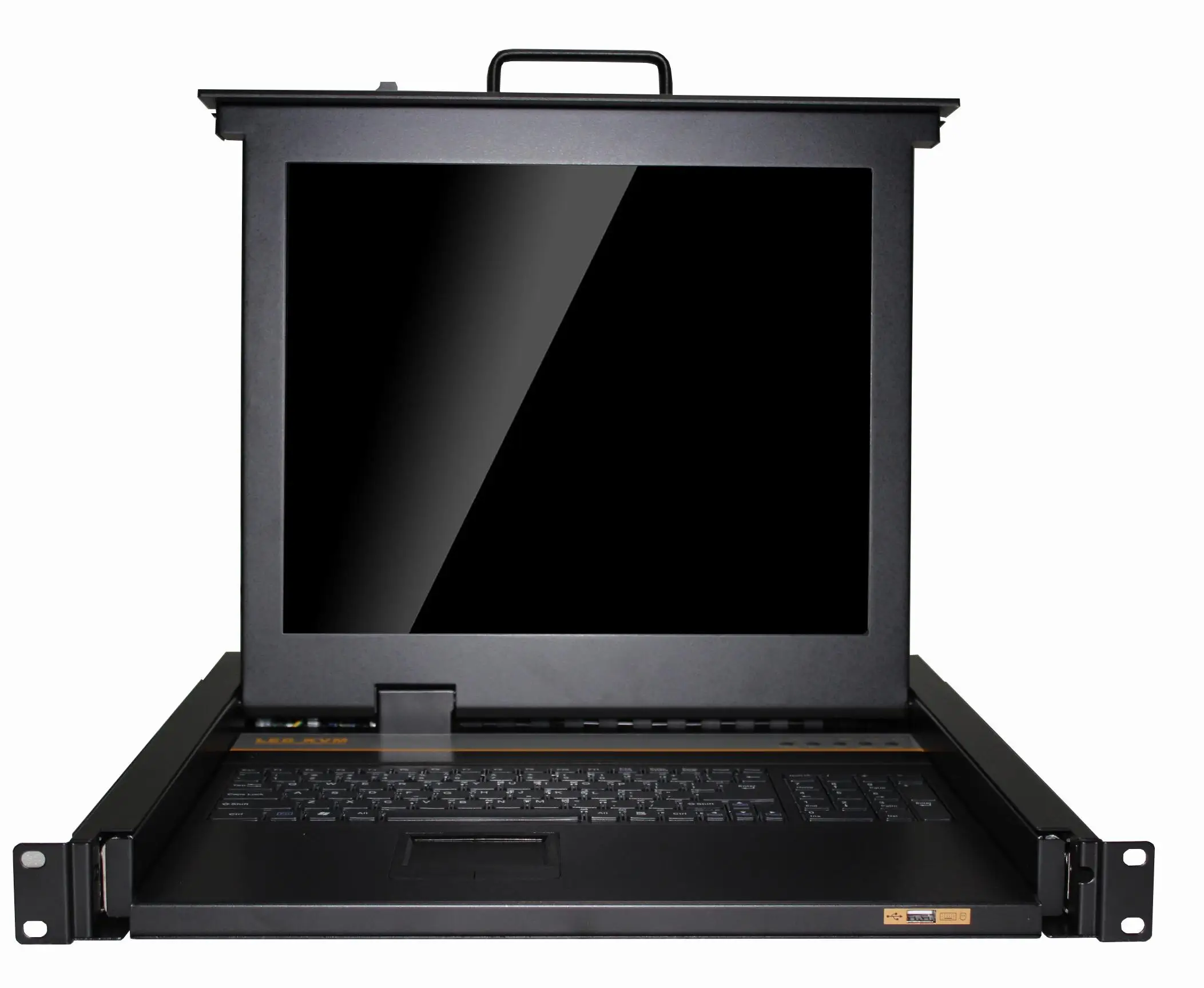 CAT5 8ports/16ports/ 32ports 1U rack mount 15 inch LED USB local console  KVM drawer