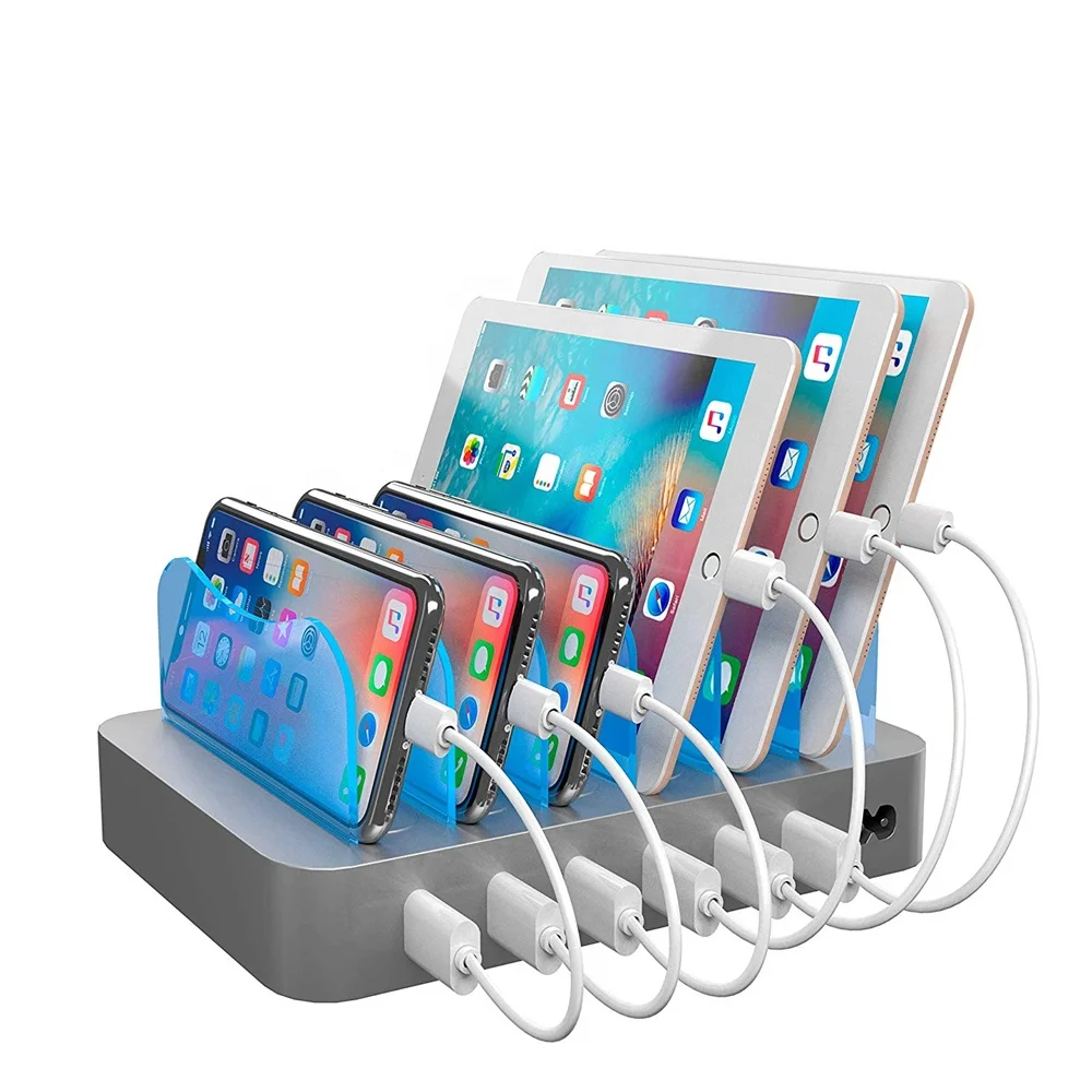 
hot selling multi 6 ports usb phone charger hub socket for samsung phones 