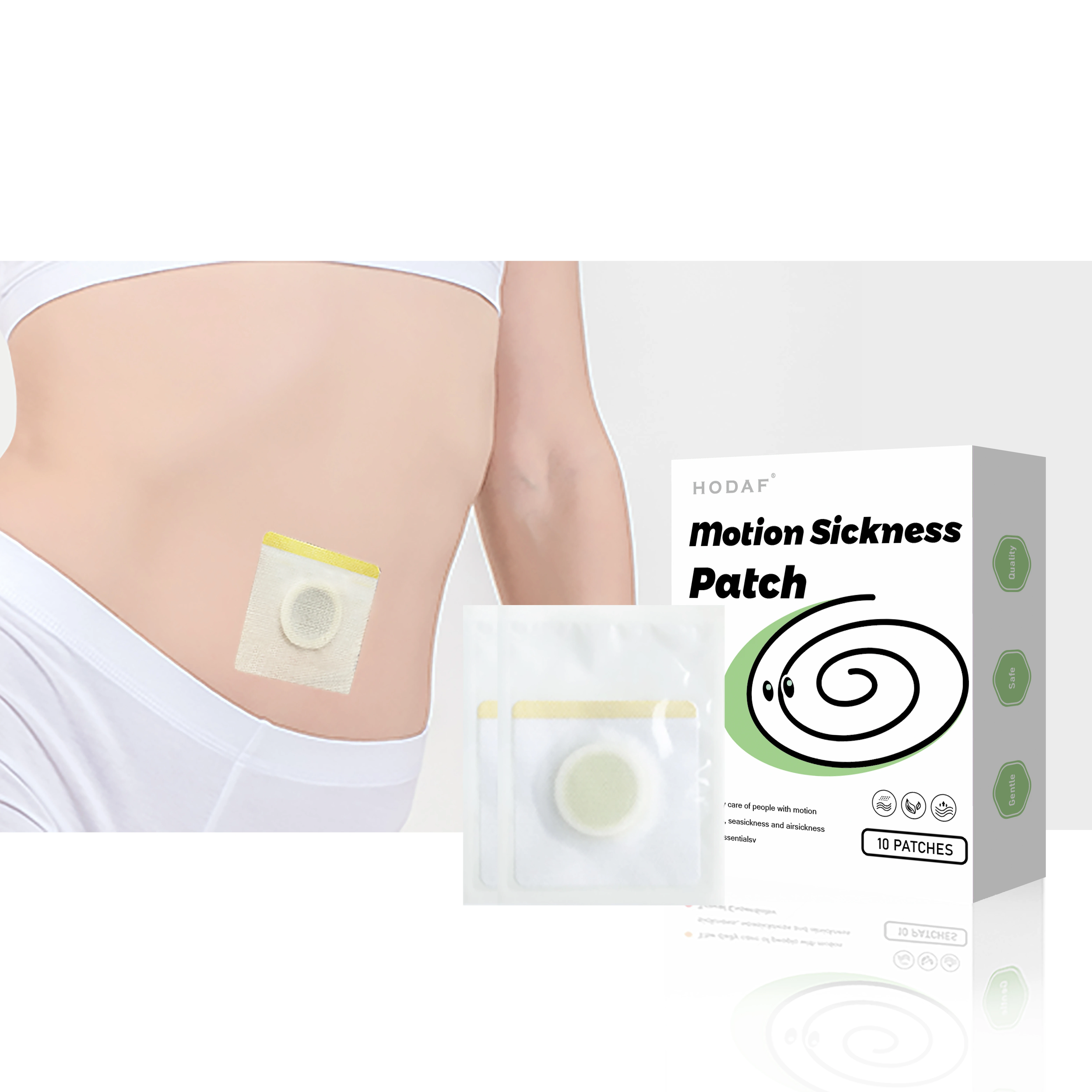 Say Goodbye to Motion Sickness Motion Sickness Stickers Efficiently Anti Travel Discomfort