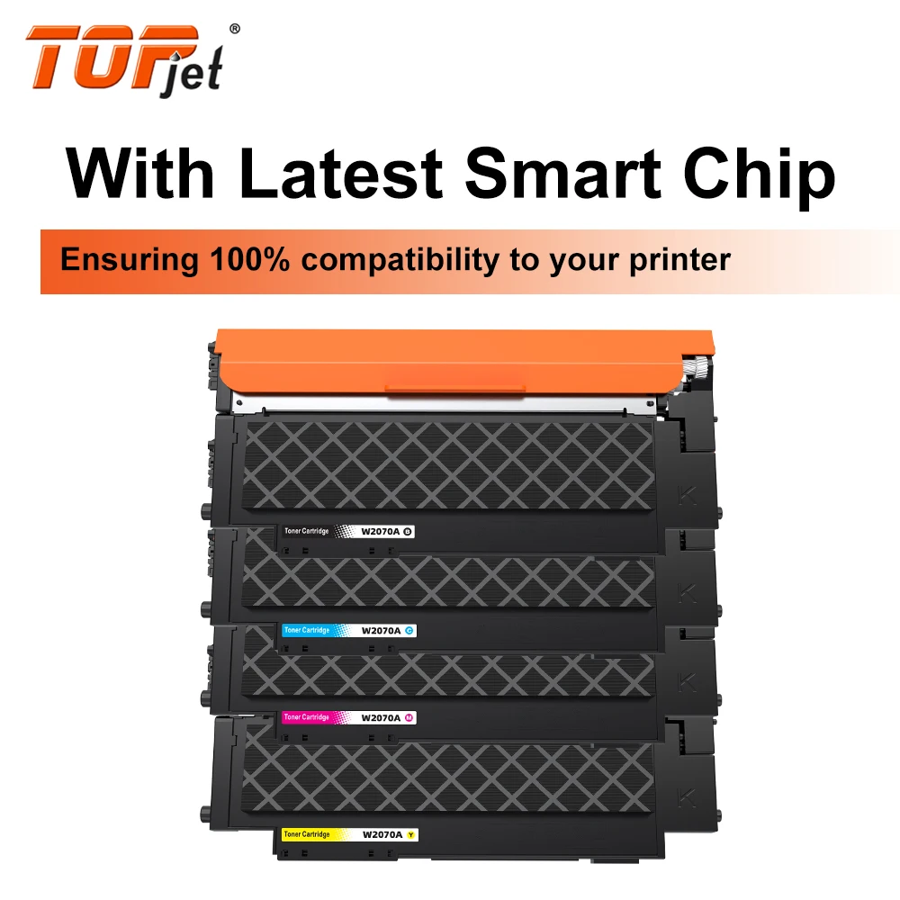 Topjet 116A W2060A W2061A W2062A W2063A Color Toner Cartridge Compatible For HP LaserJet MFP 179fnw 178nw 150a 150w Printer