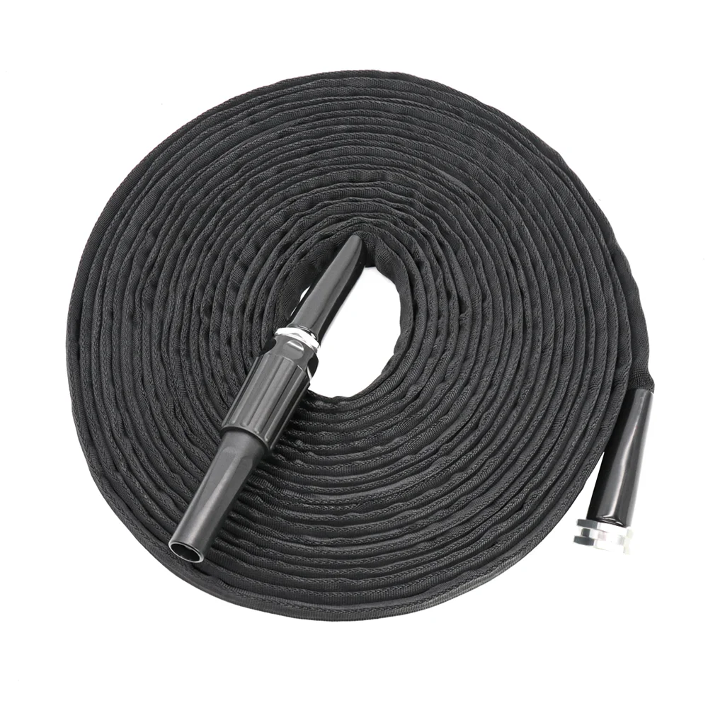 Upgraded Non-Expanding Garden Hose 50FT Flexible Water Hose, Burst-Resistant, Lead-Free, Anti-Kink, High-Pressure