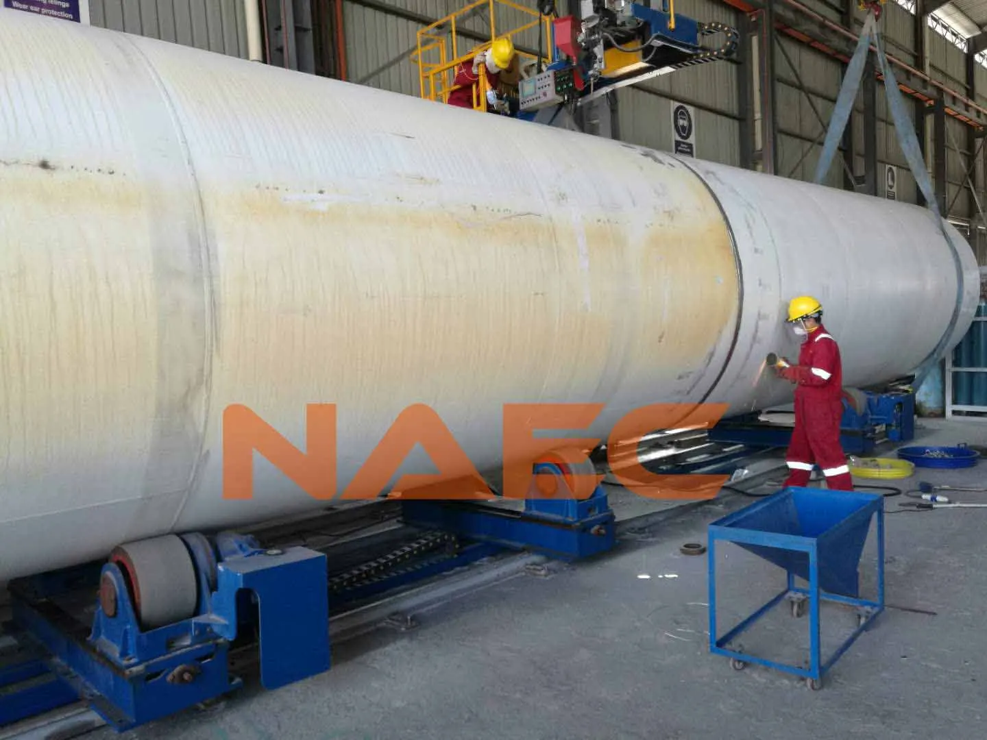 Professional High Quality Automatic Tank Girth Seam Gouging Machine for Precision Surface Preparation