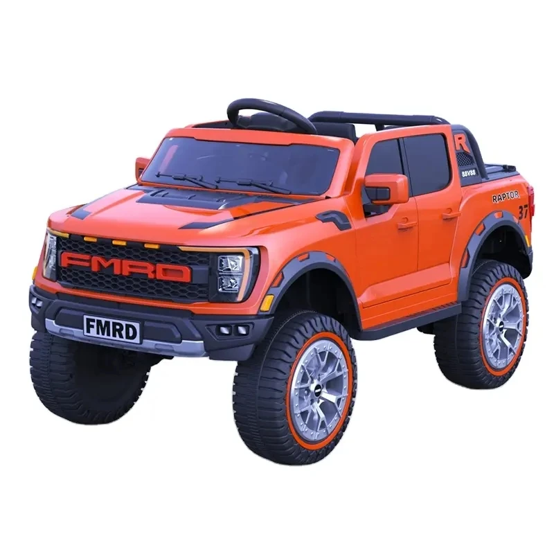 Hot sales newest model double door battery powered cars electric ride on cars to drive 12V for kids remote control car toy