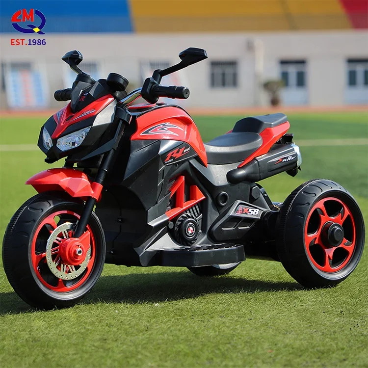 Новый дизайн, Детский Электрический мотоцикл, детский игрушечный автомобиль, большой Электрический трехколесный велосипед, детский мотоцикл с аккумулятором