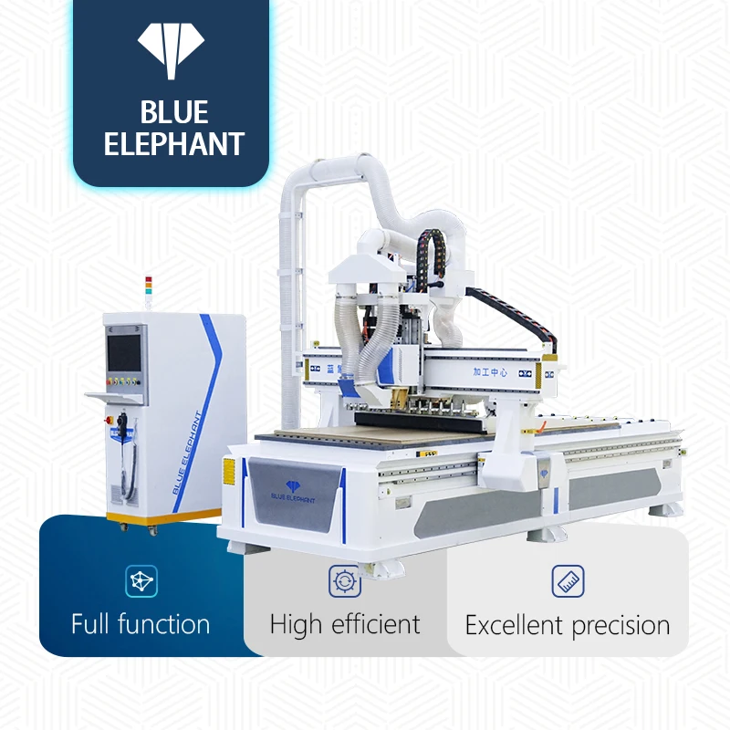 4x8 cnc router atc 4 axis 1325 1530 woodworking nesting processing center machine for furniture cabinet door making machinery