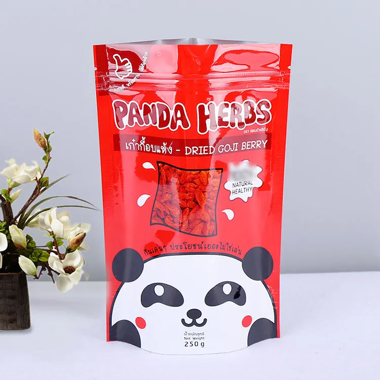 packaging food bags foil pouch packaging for candy pouches zip lock plastic bags for cookie biscuit