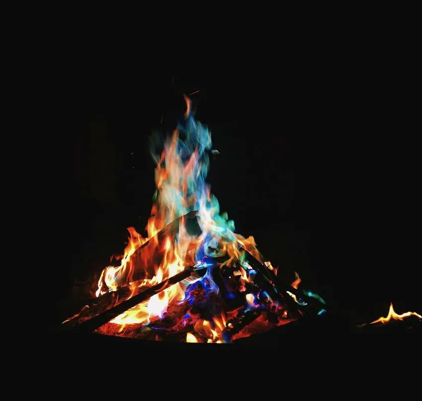 Magical ultimate Flames rainbow  fire colorant  for  Bonfire, Outdoor Fireplace