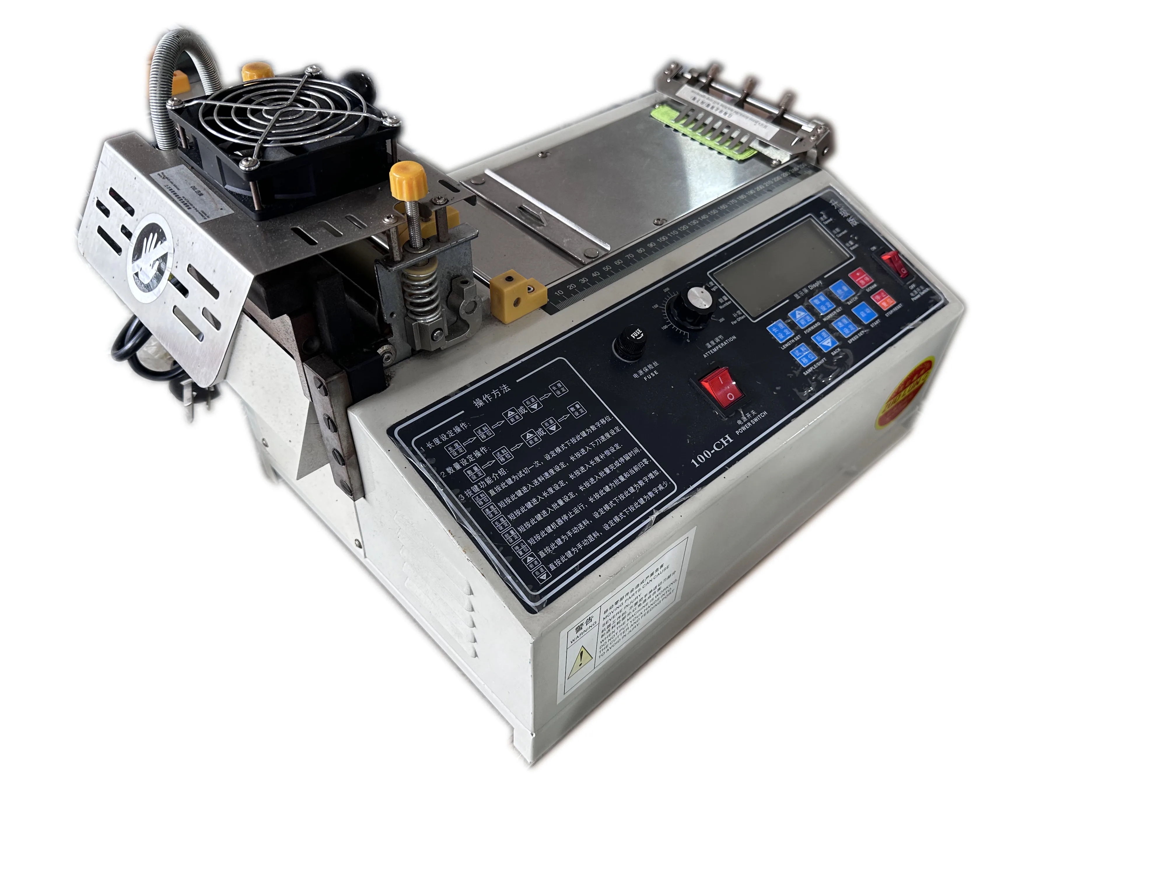Hot & Cold Cutting Machine Webbing & Nylon Belt Automatic Cutting Machine for Clothes & Bags
