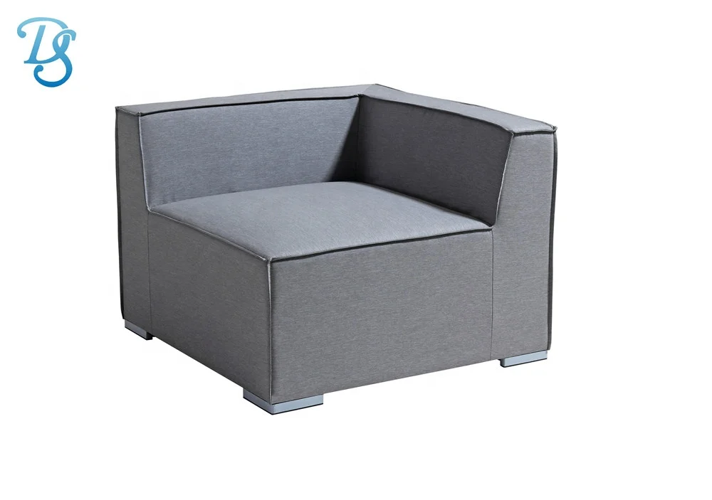 Outdoor furniture sectional patio aluminum frame upholstery living room sofa set comfortable sofas