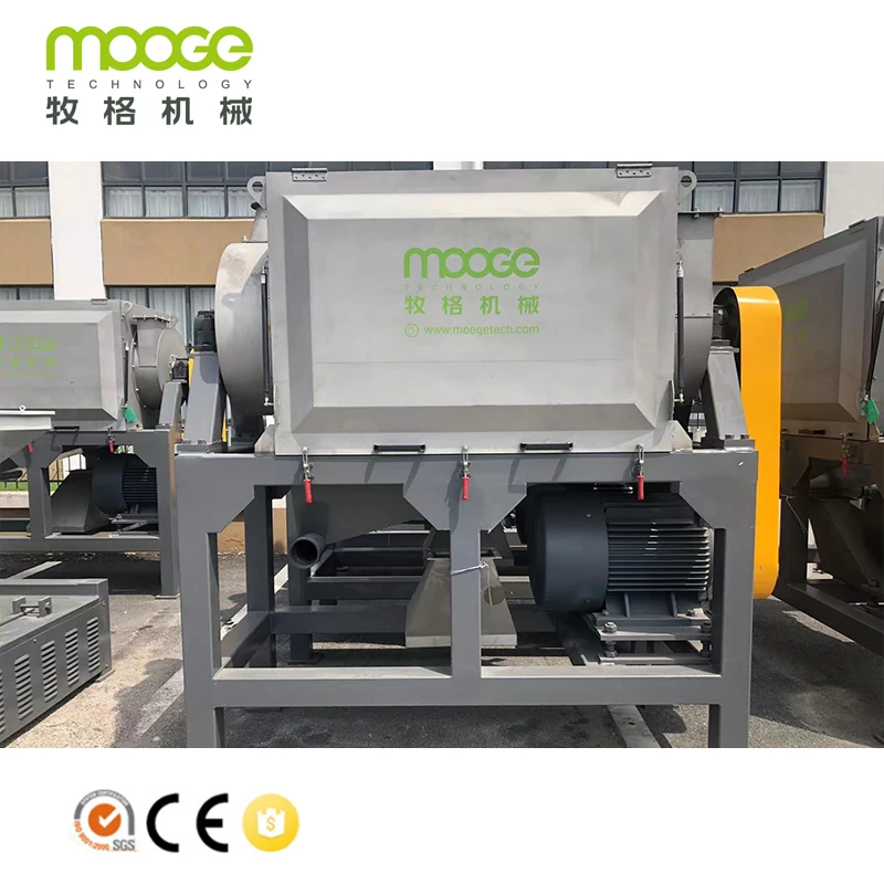 500 -1000 Kg/h Waste Plastic Friction Washing Washer Dryer Dewatering Machine In Recycling Line