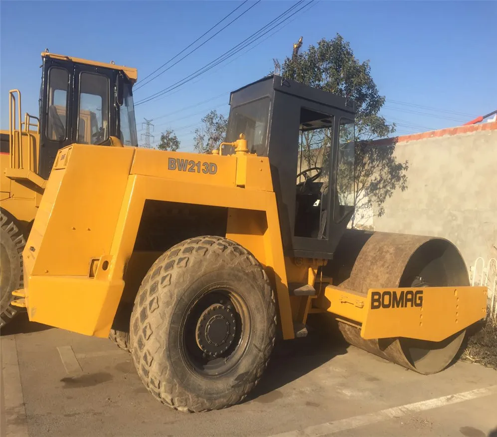 Used Bomag 213D road roller, BM 213D-4 compactor roller